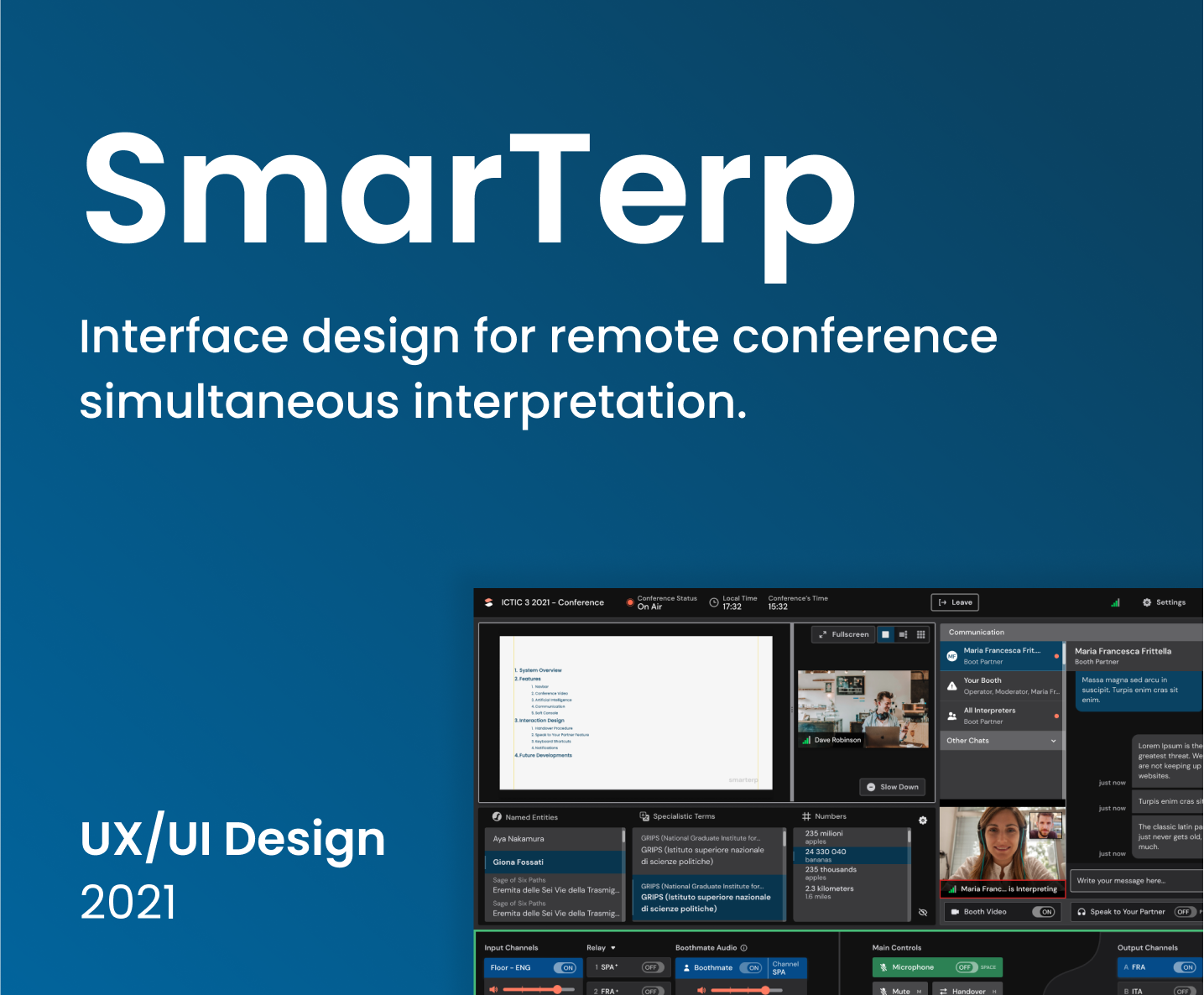 SmarTerp - Simultaneous Interpretation Interface